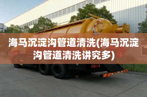 海馬沉淀溝管道清洗(海馬沉淀溝管道清洗講究多)