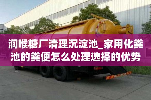 潤喉糖廠清理沉淀池_家用化糞池的糞便怎么處理選擇的優(yōu)勢