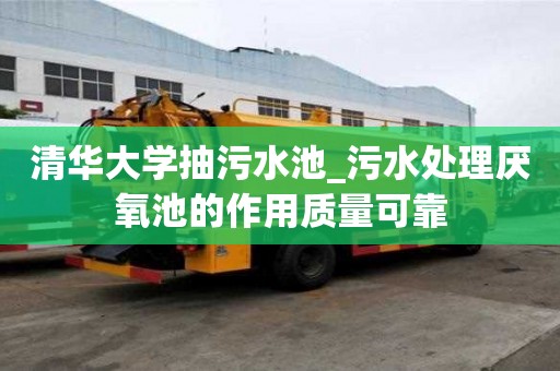 清華大學抽污水池_污水處理厭氧池的作用質量可靠