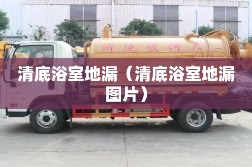 清底浴室地漏（清底浴室地漏圖片）