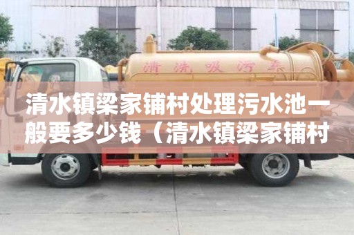 清水鎮梁家鋪村處理污水池一般要多少錢（清水鎮梁家鋪村處理污水池一般要多少錢一方）