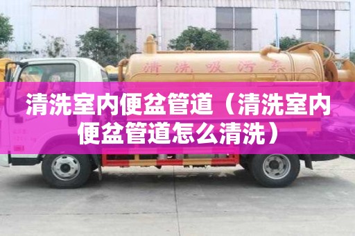 清洗室內便盆管道（清洗室內便盆管道怎么清洗）