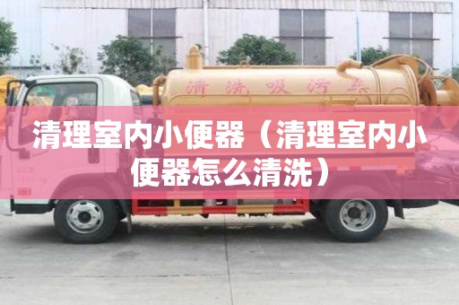 清理室內小便器（清理室內小便器怎么清洗）