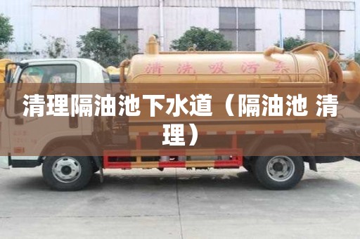 清理隔油池下水道(隔油池 清理) 清理隔油池下水道(隔油池 清理)