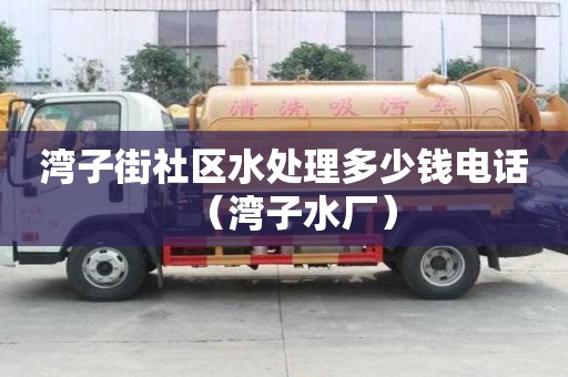 灣子街社區(qū)水處理多少錢電話（灣子水廠）