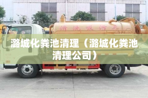潞城化糞池清理（潞城化糞池清理公司）