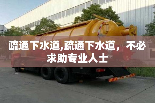 疏通下水道,疏通下水道，不必求助專業人士