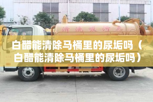 白醋能清除馬桶里的尿垢嗎（白醋能清除馬桶里的尿垢嗎）