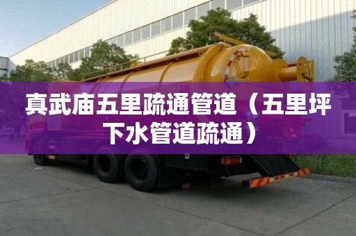 真武廟五里疏通管道（五里坪下水管道疏通）