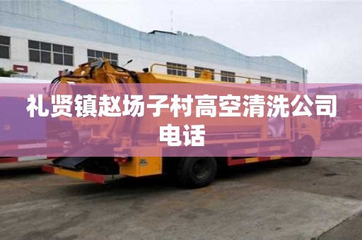 禮賢鎮趙場子村高空清洗公司電話
