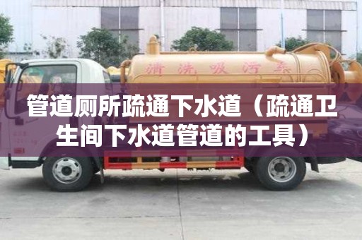 管道廁所疏通下水道（疏通衛生間下水道管道的工具）