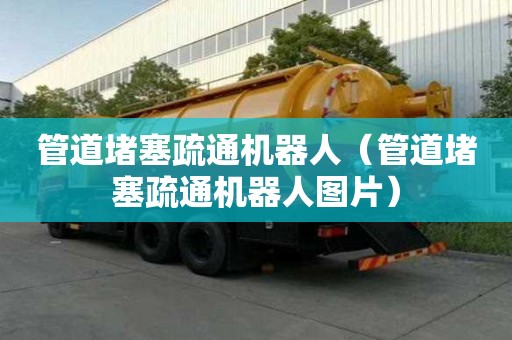 管道堵塞疏通機器人（管道堵塞疏通機器人圖片）