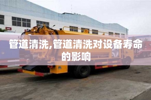管道清洗,管道清洗對設備壽命的影響