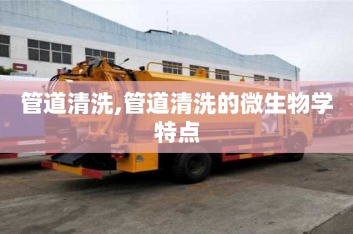 管道清洗,管道清洗的微生物學特點
