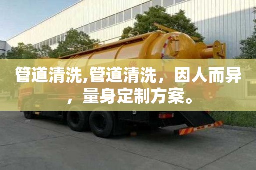 管道清洗,管道清洗，因人而異，量身定制方案。