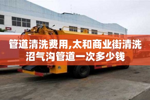 管道清洗費(fèi)用,太和商業(yè)街清洗沼氣溝管道一次多少錢