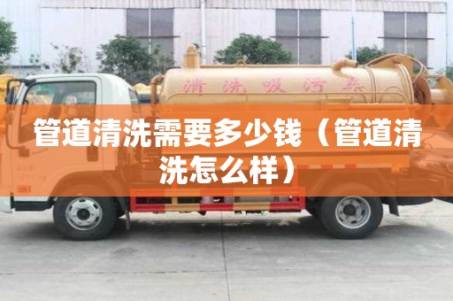 管道清洗需要多少錢（管道清洗怎么樣）