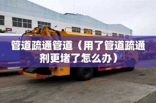 管道疏通管道（用了管道疏通劑更堵了怎么辦）