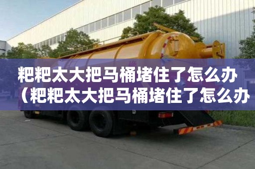 粑粑太大把馬桶堵住了怎么辦(粑粑太大把馬桶堵住了怎么辦放一會可以嗎) 粑粑太大把馬桶堵住了怎么辦(粑粑太大把馬桶堵住了怎么辦放一會可以嗎)