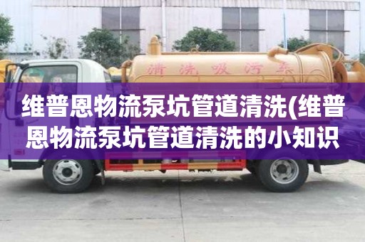維普恩物流泵坑管道清洗(維普恩物流泵坑管道清洗的小知識)