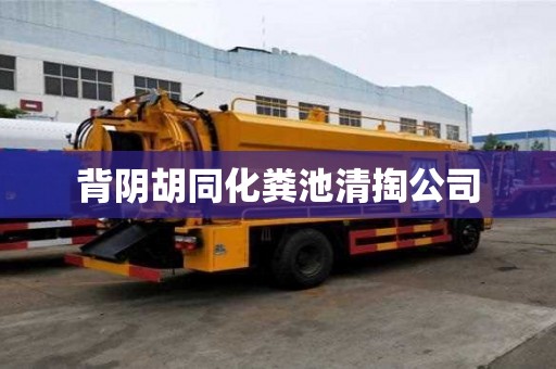 背陰胡同化糞池清掏公司 背陰胡同化糞池清掏公司