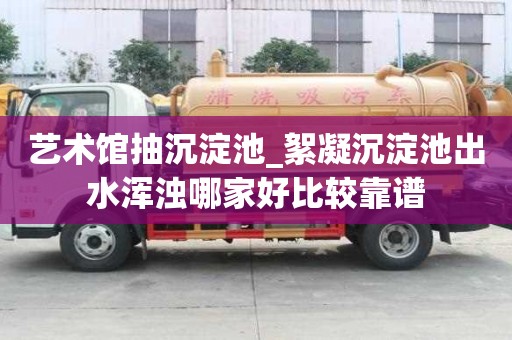 藝術館抽沉淀池_絮凝沉淀池出水渾濁哪家好比較靠譜