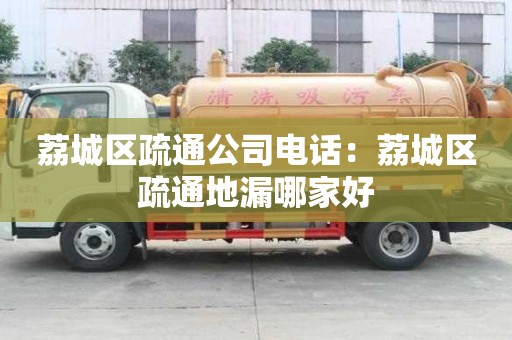 荔城區疏通公司電話：荔城區疏通地漏哪家好