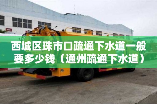 西城區珠市口疏通下水道一般要多少錢（通州疏通下水道）