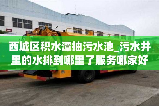 西城區積水潭抽污水池_污水井里的水排到哪里了服務哪家好呢