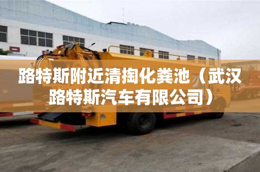 路特斯附近清掏化糞池（武漢路特斯汽車有限公司）
