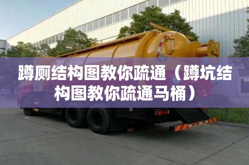 蹲廁結構圖教你疏通（蹲坑結構圖教你疏通馬桶）