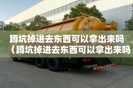 蹲坑掉進(jìn)去東西可以拿出來嗎（蹲坑掉進(jìn)去東西可以拿出來嗎?）