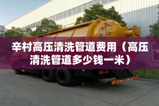 辛村高壓清洗管道費用(高壓清洗管道多少錢一米) 辛村高壓清洗管道費用(高壓清洗管道多少錢一米)