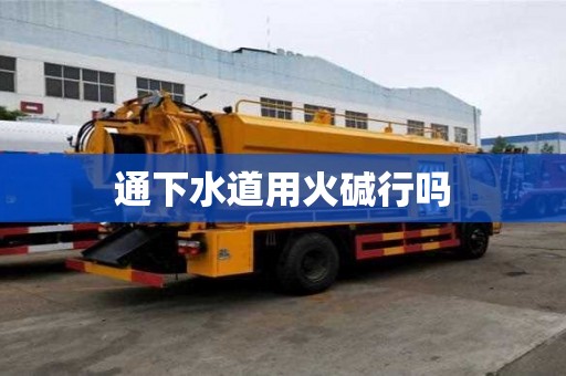 通下水道用火堿行嗎