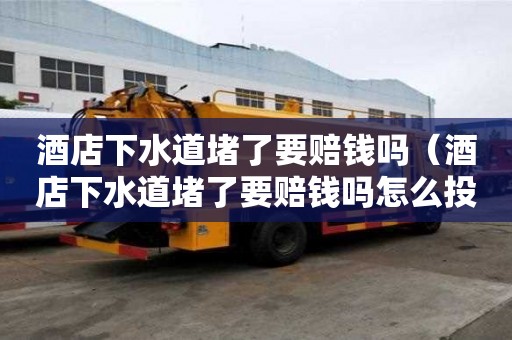 酒店下水道堵了要賠錢嗎（酒店下水道堵了要賠錢嗎怎么投訴）