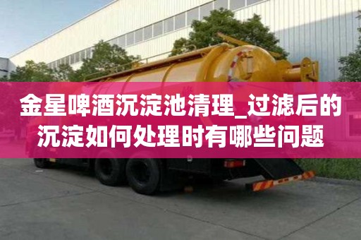 金星啤酒沉淀池清理_過濾后的沉淀如何處理時有哪些問題
