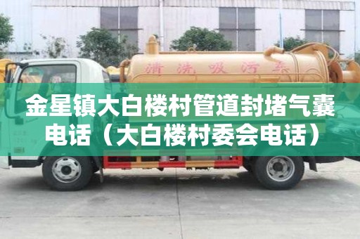 金星鎮(zhèn)大白樓村管道封堵氣囊電話（大白樓村委會(huì)電話）