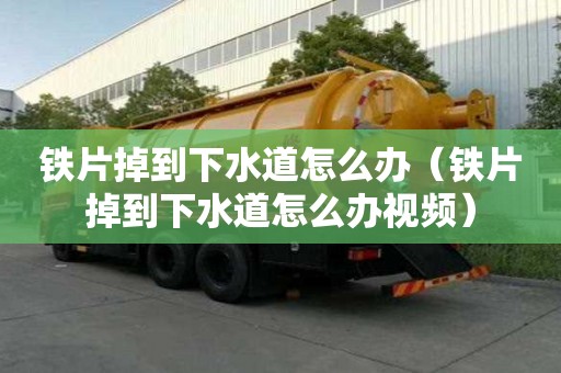 鐵片掉到下水道怎么辦（鐵片掉到下水道怎么辦視頻）