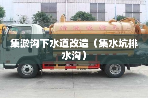 集淤溝下水道改造（集水坑排水溝）