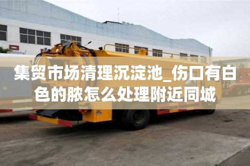 集貿市場清理沉淀池_傷口有白色的膿怎么處理附近同城