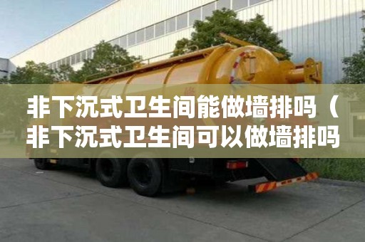 非下沉式衛生間能做墻排嗎（非下沉式衛生間可以做墻排嗎）