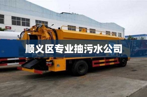 順義區(qū)專(zhuān)業(yè)抽污水公司