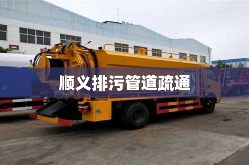 順義排污管道疏通