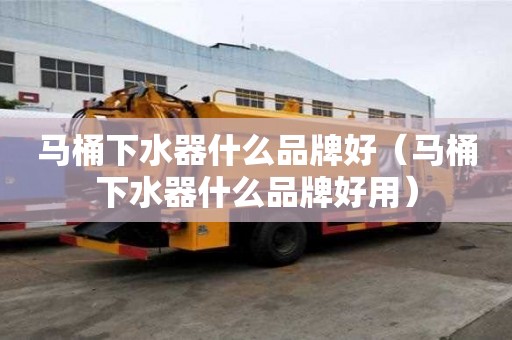 馬桶下水器什么品牌好（馬桶下水器什么品牌好用）