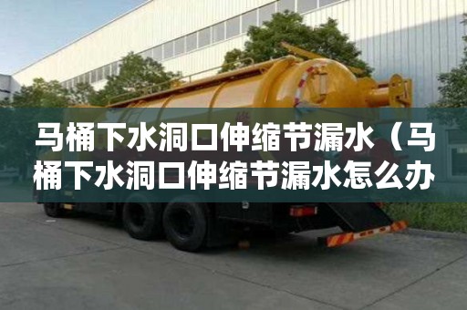 馬桶下水洞口伸縮節漏水（馬桶下水洞口伸縮節漏水怎么辦）