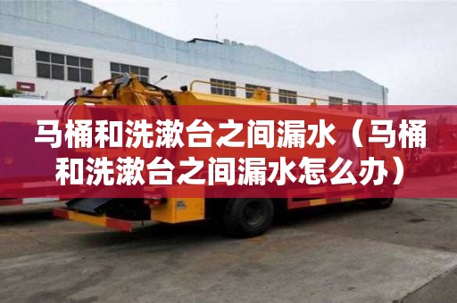 馬桶和洗漱臺之間漏水（馬桶和洗漱臺之間漏水怎么辦）