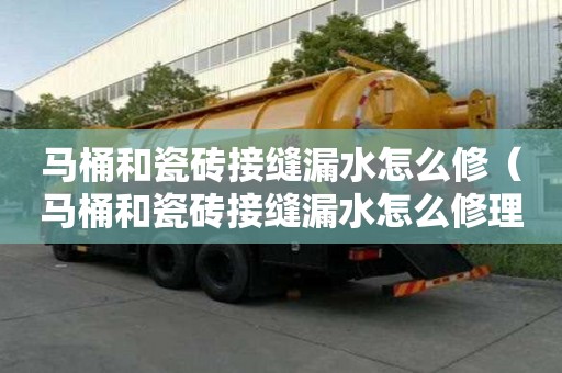 馬桶和瓷磚接縫漏水怎么修（馬桶和瓷磚接縫漏水怎么修理）
