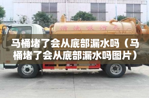 馬桶堵了會從底部漏水嗎（馬桶堵了會從底部漏水嗎圖片）