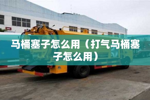 馬桶塞子怎么用（打氣馬桶塞子怎么用）