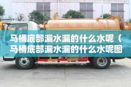 馬桶底部漏水漏的什么水呢（馬桶底部漏水漏的什么水呢圖片）
